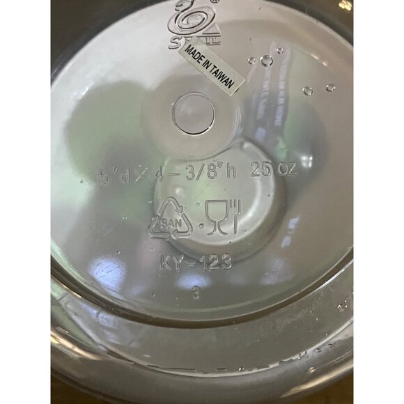 FoodSaver Vacuum Canister KY-123 25 Oz Clear BPA-Free Plastic W/ White Lid Made - Picture 8 of 8